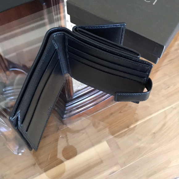 Gucci black wallet with coin purse and box - Picture 5 of 7